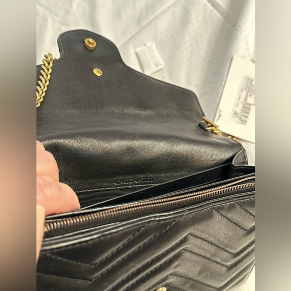 Gucci Marmont Chevron flap - Picture 2 of 11